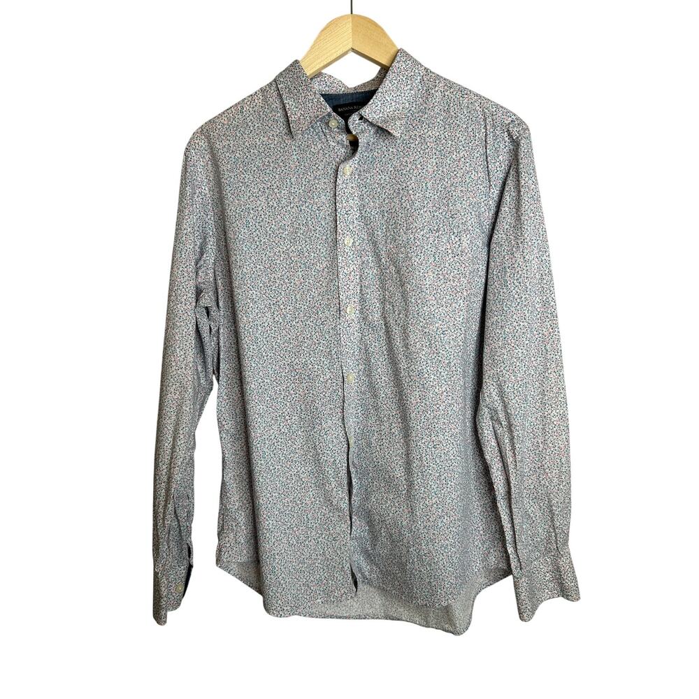 Banana Republic Factory Men's Soft Wash Slim Fit Floral Button Up M